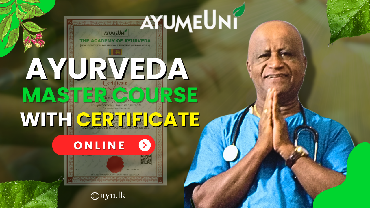 Ayurveda Master Course with Certificate